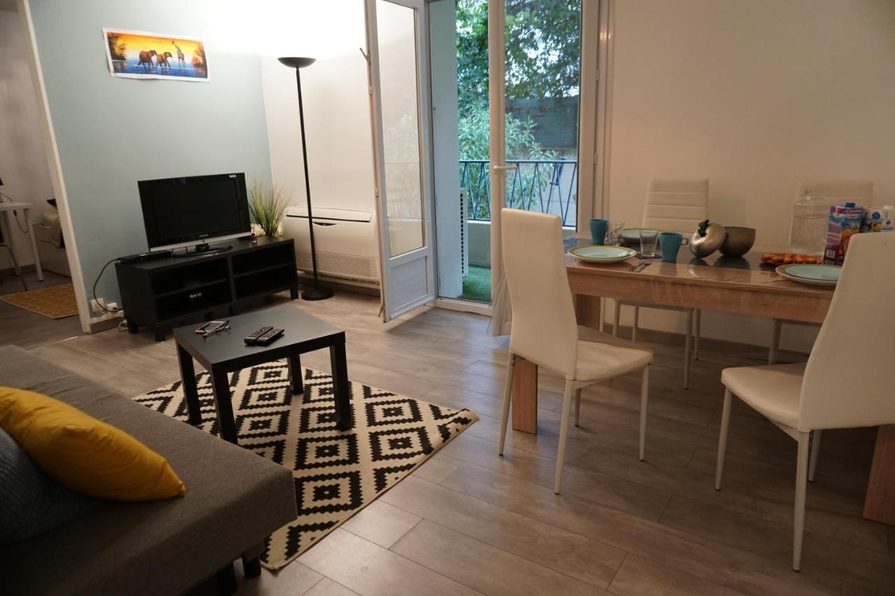 Bel Appartement Spacieux Bien Situe Parking Gratuit Montpellier Exterior foto